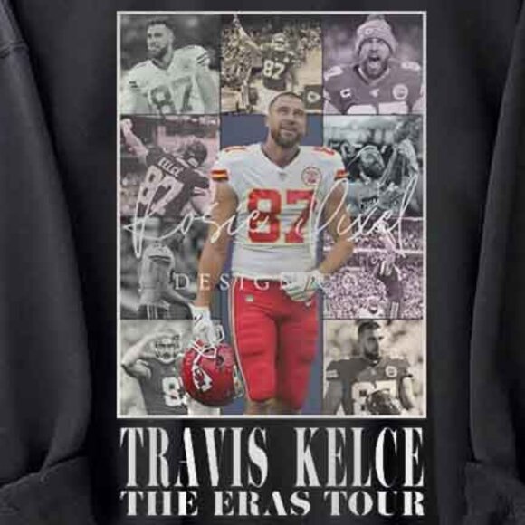 Sweatshirt Travis Kelce Eras Sweatshirt Travis Kelce Eras Tour Sweatshirt 05 - Picture 2 of 5